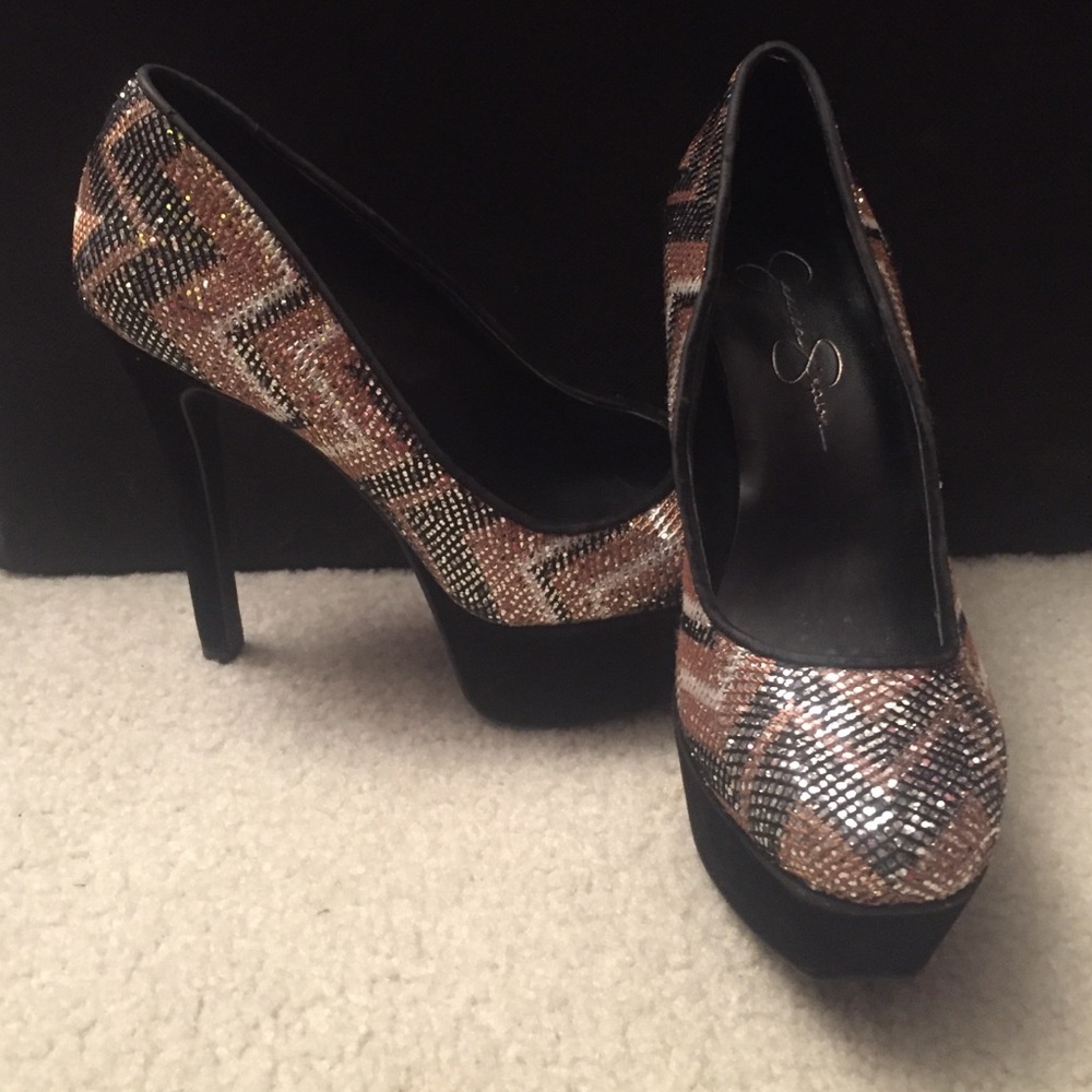 Jessica Simpson Sparkly Pumps